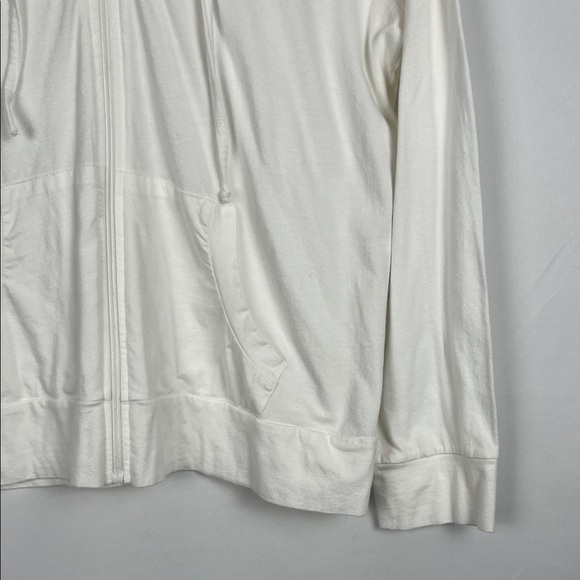 Sofra Women's White Zip-Up Hoodie - Picture 6 of 12